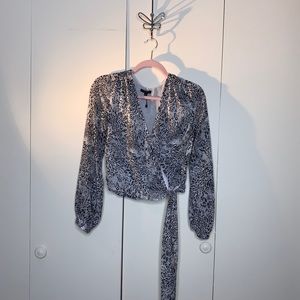 Animal Print Blouse